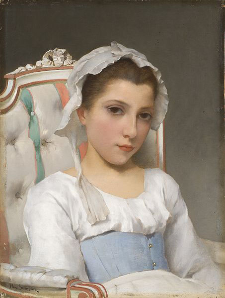 Portrait of a young girl